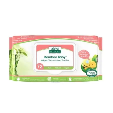 Bamboo Baby Sensitive Wipe 72 Count 37945