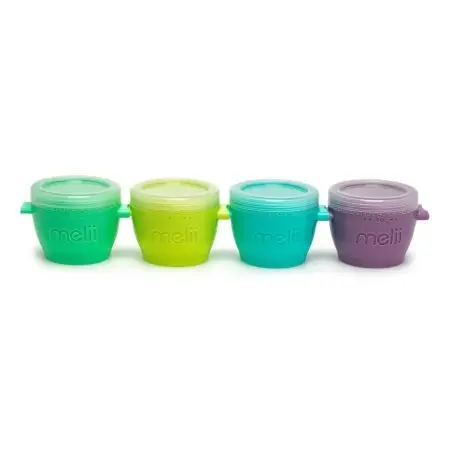Melii Snap & Go Pods (4oz) 4 piece set 11050 790693110505 Tjskids.com