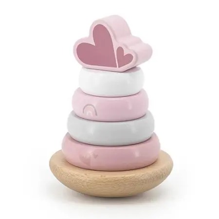 Label Label Stacking Rings Balance - Pink 533LLWT-25224 5420067925224
