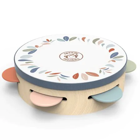 Speedy Monkey Tambourine SP5003 850047013156 Tjskids.com