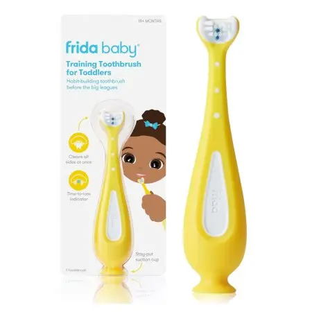 Fridababy Training Toothbrush for Toddlers NF035	810028771215 Tjskids.com