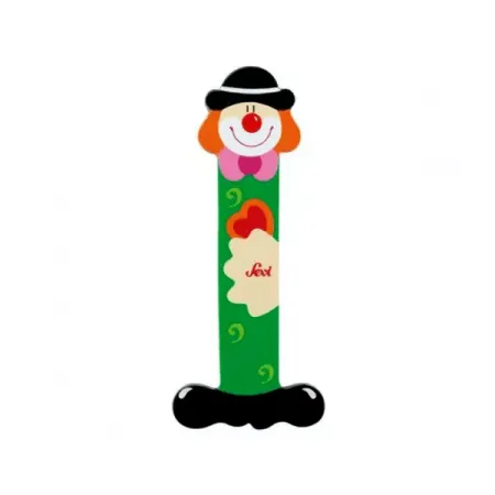 Clown Wooden Letter I