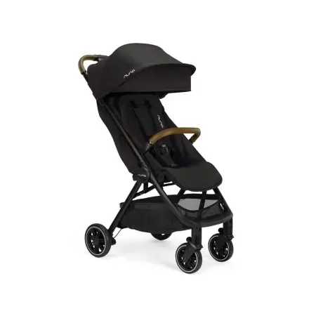 Nuna Trvl Light Weight Stroller - Caviar ST15707CV	8720246544190 Tjskids.com