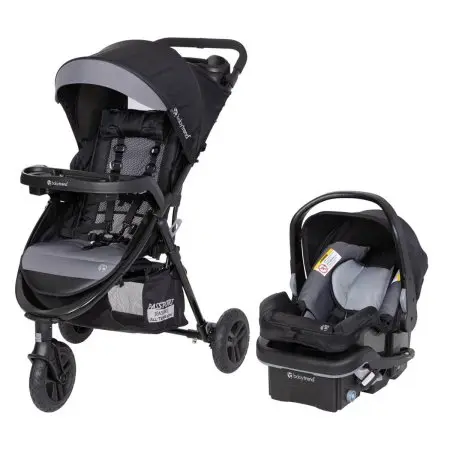 Passport Seasons All-Terrain Compact Travel System - Dash Black