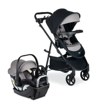 Britax Willow Brook S+ Travel System - Graphite Onyx S14691200 652182743536 tjskids.com