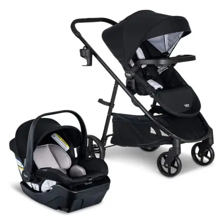 Britax Willow Brook Travel System - Onyx Glacier S14451700 652182742959 tjskids.com