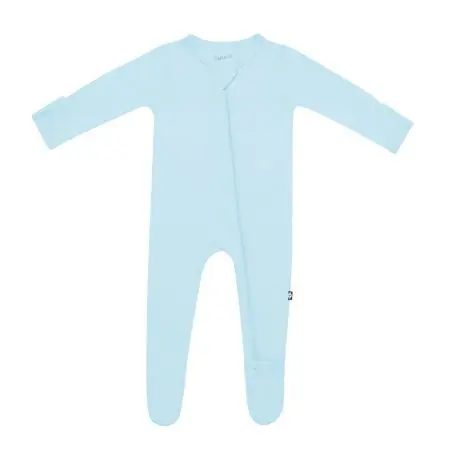 Kyte Baby  Zippered Footie - Powder Tjskids.com
