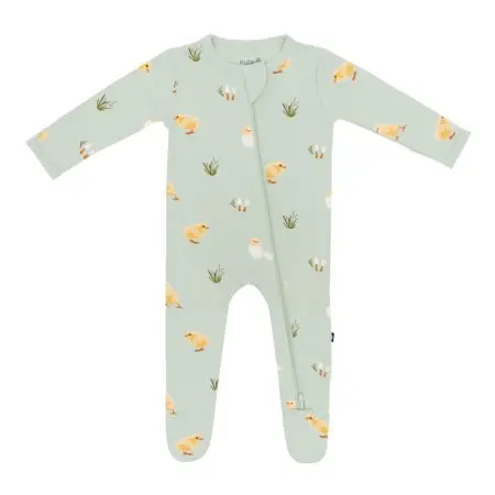 Kyte Baby Zippered Footie - Aloe Chick Tjskids.com