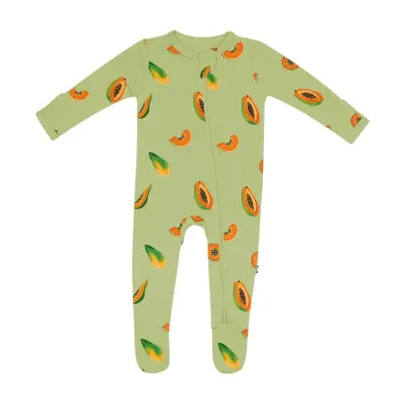 Kyte Baby Zippered Footie - Papaya Tjskids.com