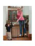 Extra Tall/Wide Auto Close Gateway - Black 