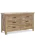 Emory Farmhouse Double Dresser - Driftwood