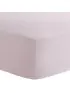 Flannel Mini Crib Sheet - Pink