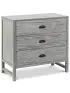Fairway 3 Drawer Dresser - Cottage Grey