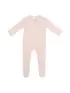 Zippered Footie - Blush