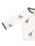 Zippered Footie - Giraffe