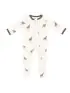 Zippered Footie - Giraffe