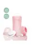Glass Baby Bottle (240mL) - Rose Pink