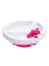 Plato Warm Feeding Plate - Pink