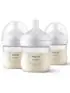Natural Wide Neck Baby Bottle 4oz 3 Pack