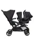 Sit N Stand Double Stroller - Dash Black