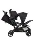Sit N Stand Double Stroller - Dash Black
