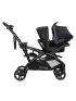 Sit N Stand Double Stroller - Dash Black