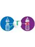 Anti-colic Baby Bottle Airfree Vent 9oz 3 Pack