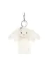 Bashful Bunny Cream Bag Charm