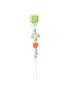 Beaded Pacifier Clip - Caterpillar and Apple