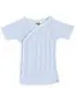 Everyday Layette Short Sleeve Wrap Tee - Blue