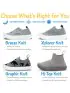 Graphic Knit Shoes - Pebbles