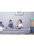 Floor Mattress - Blue Stripes