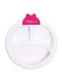 Plato Warm Feeding Plate - Pink