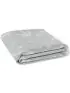 Percale Crib Sheet Printed - Bunny Grey
