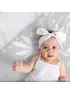 Percale Playard Sheet Printed - Bunny Grey