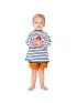 Smart Smock - Blue Stripes