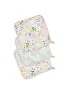 Deluxe Washcloth 3 Pack - Shell Floral