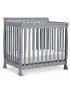 Kalani 4 In 1 Convertible Mini Crib - Grey