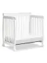Kalani 4 In 1 Convertible Mini Crib - White