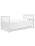 Kalani 4 In 1 Convertible Mini Crib - White