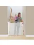 Retractable Safeway Gate - White