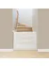 Retractable Safeway Gate - White
