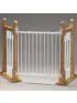 Angle Mount Safeway Gate - White