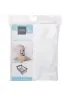 Flannel Playpen Fitted Sheet - White