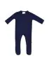 Zippered Footie - Navy - 18-24 months