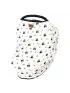 Printed Car Seat Cover - Black and White Zen