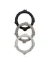 Teething Ring Set - Grey