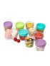 Glass Food Container 4oz - 6 Piece Set
