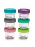 Glass Food Container 4oz - 6 Piece Set