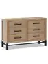 Newbern 6 Drawer Assembled Dresser - Driftwood